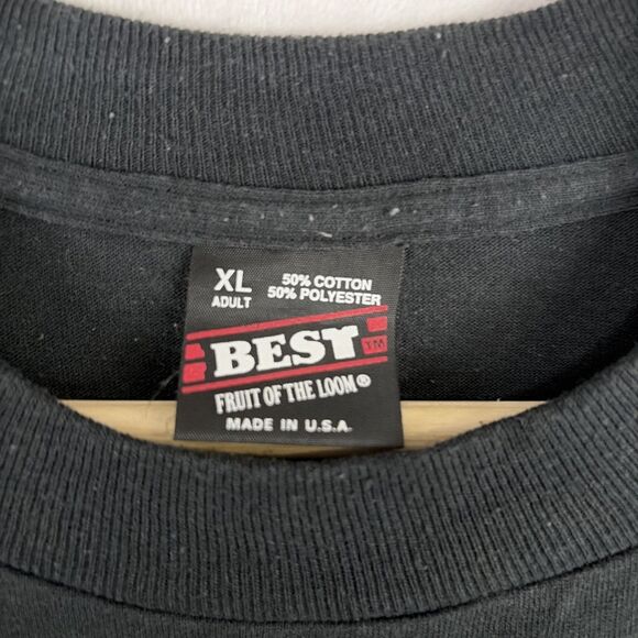 Vintage Ricky Van Shelton Tour T Shirt Size XL 1993 Concert Tee Country Black - Picture 5 of 8